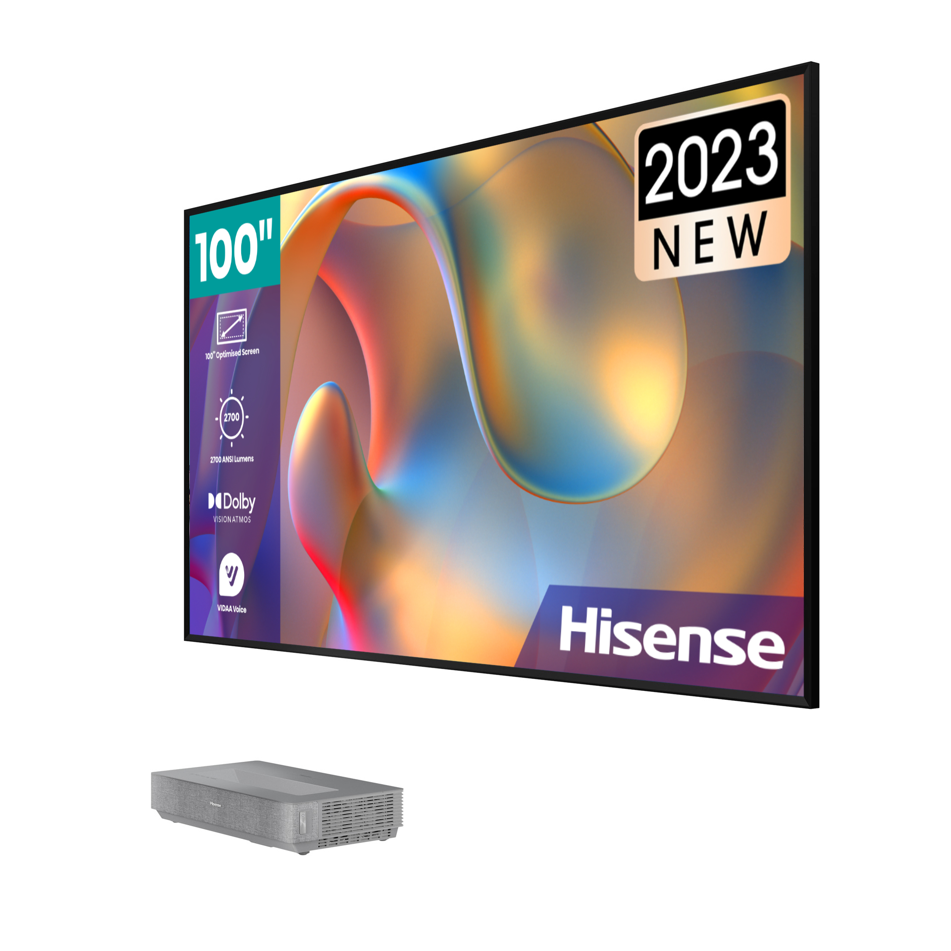 Hisense 100” 4K Laser TV | 100L5H | Mmaraka Ecommerce