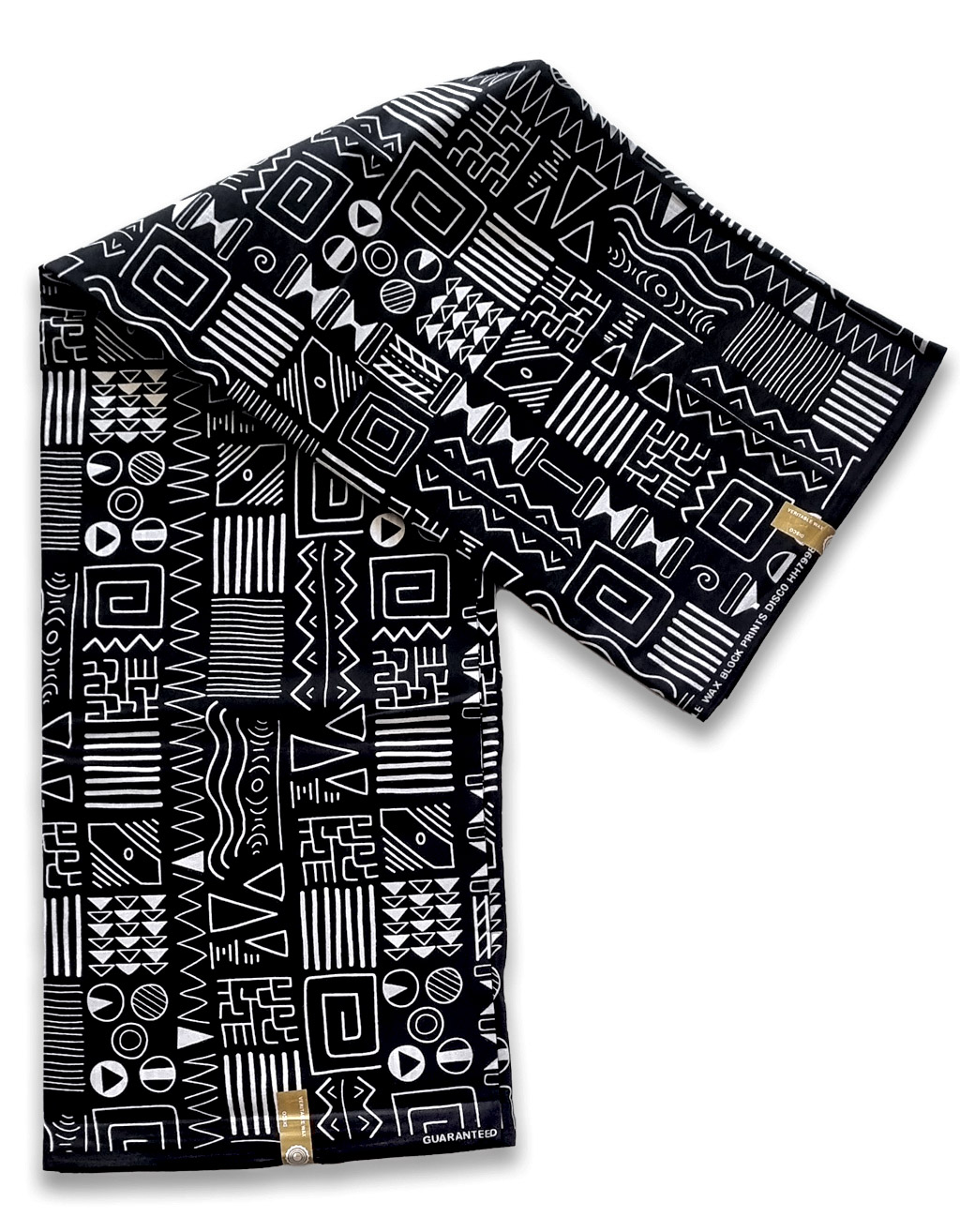 Mud Mono African Print Fabric