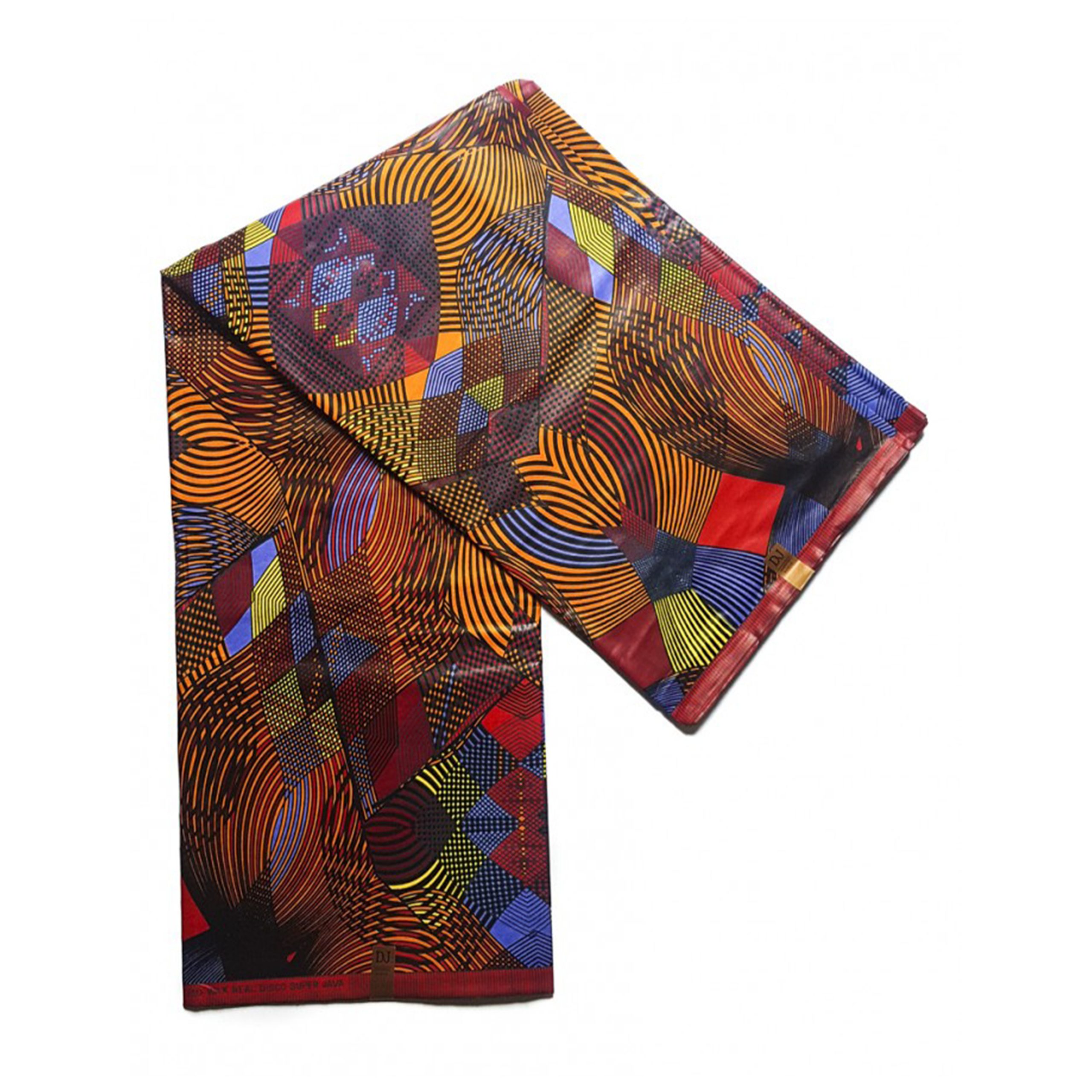 Color Mixed African Print Fabric