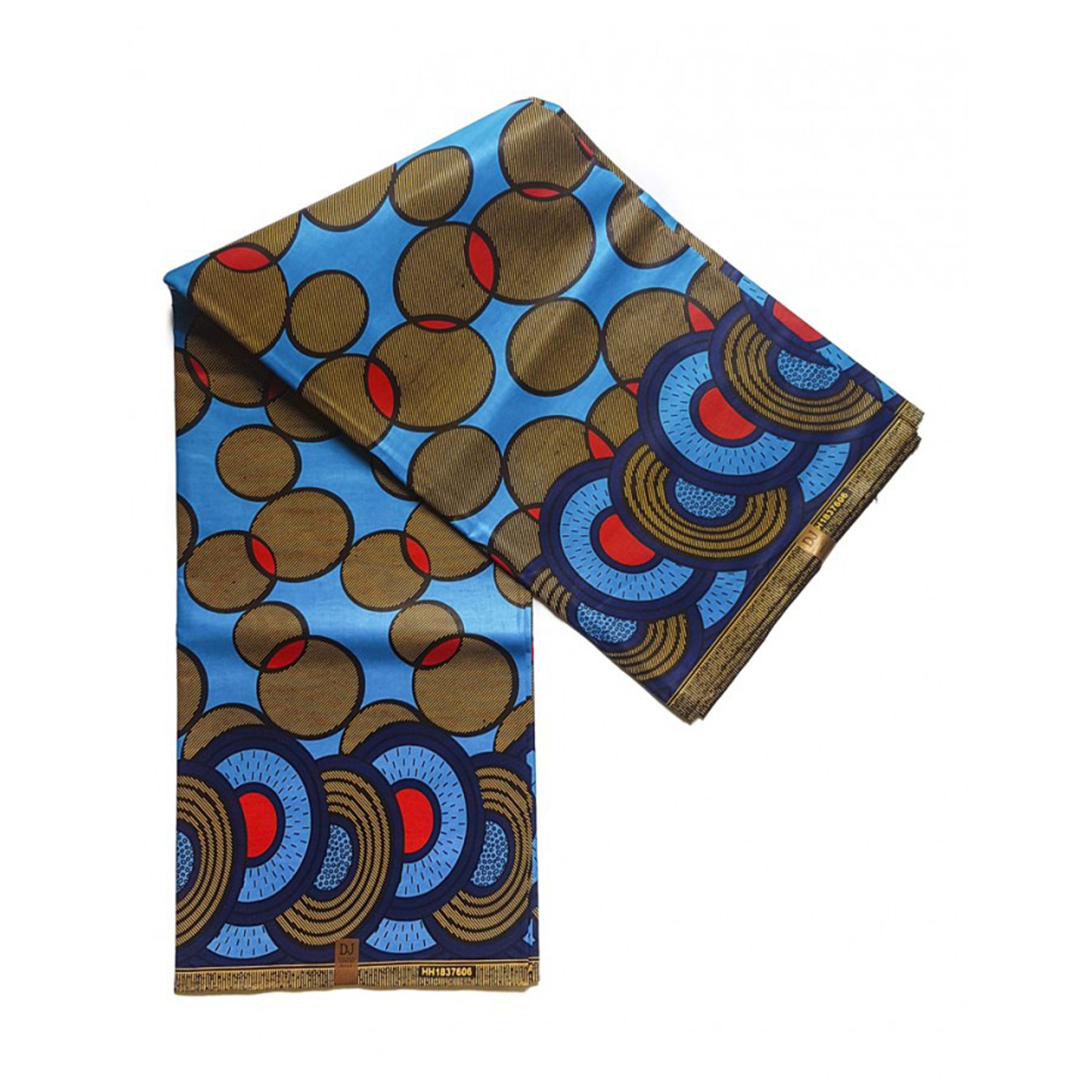 Color Geometric African Print Fabric