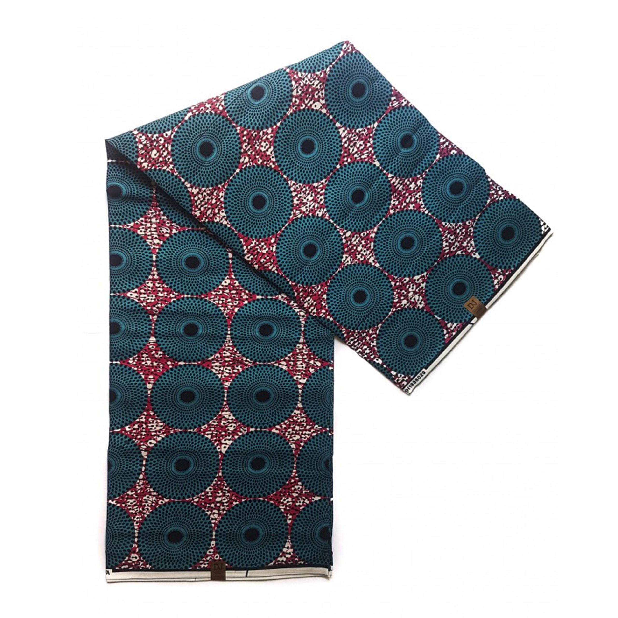Green Disco African Print Fabric