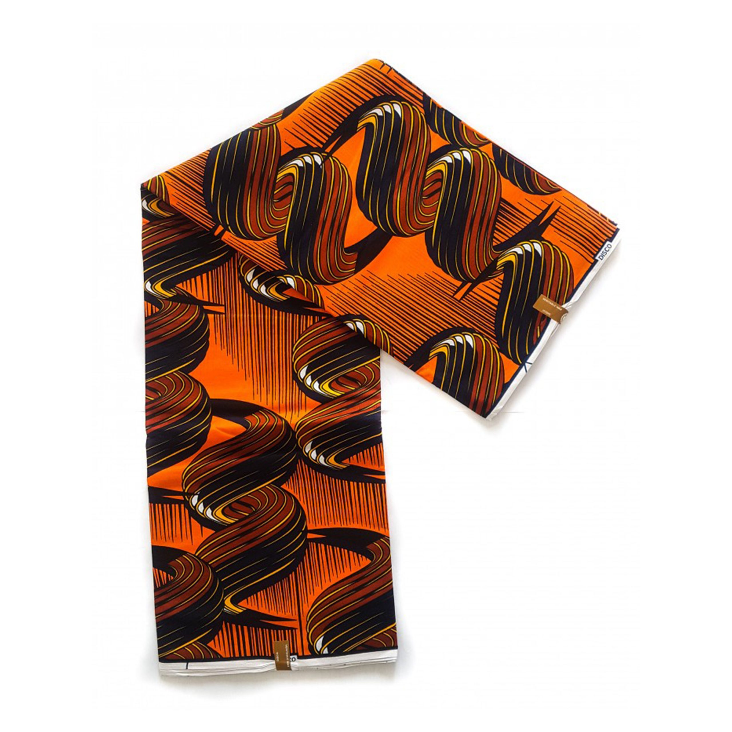 Swirl African Fabric Print