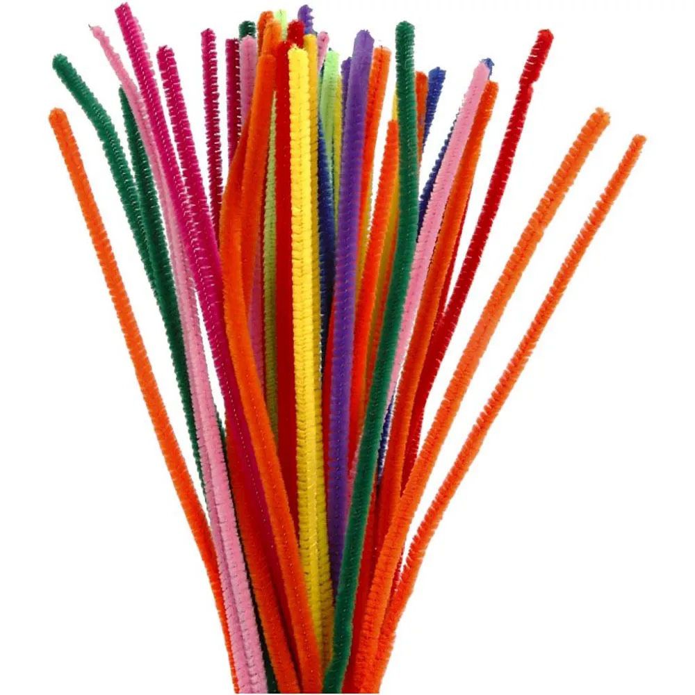 36 Piece Pipe Cleaners Set Mixed Colours