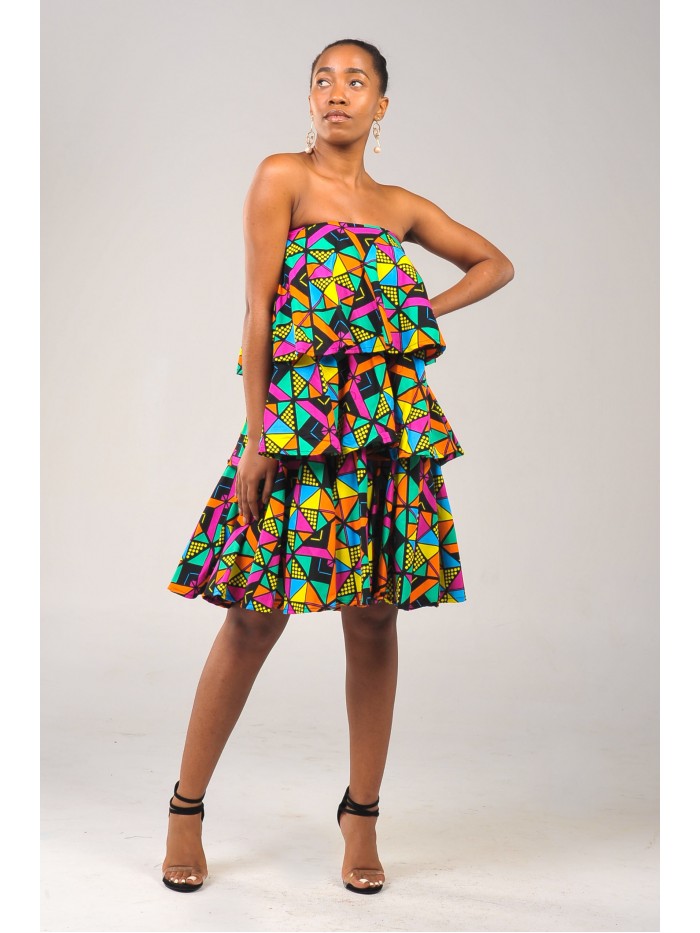 Imibala Three Step Dress
