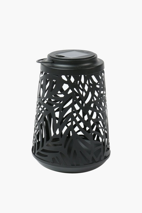 Solar Floral Punch Lantern, 18cm