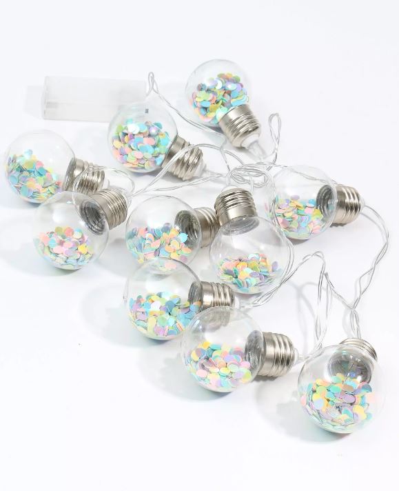 Confetti String Lights, 2m