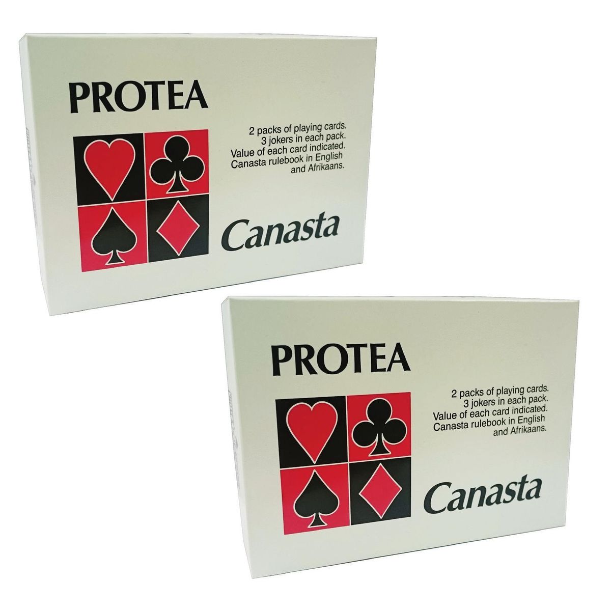 2 Pack Canasta Playing Cards - Set of 2