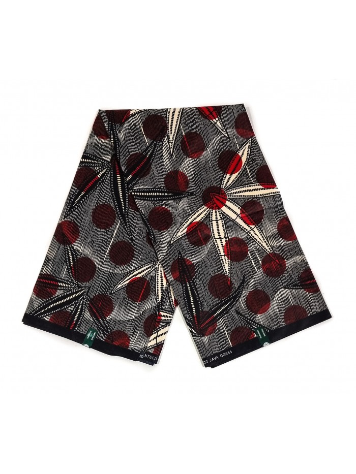 Herb Polyester African Print Fabric