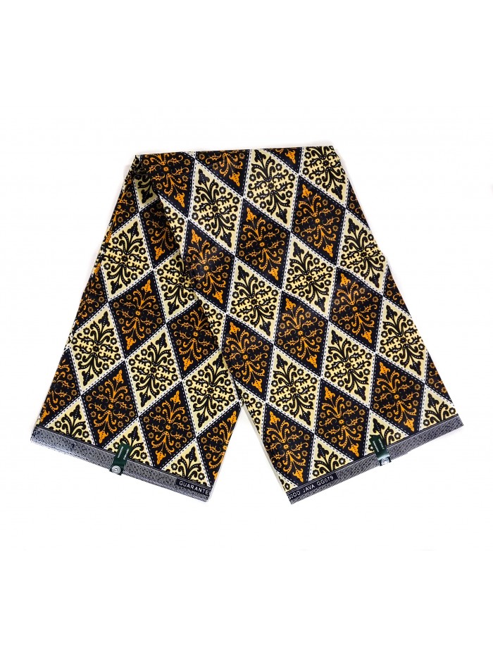 Glam Polyester African Print Fabric
