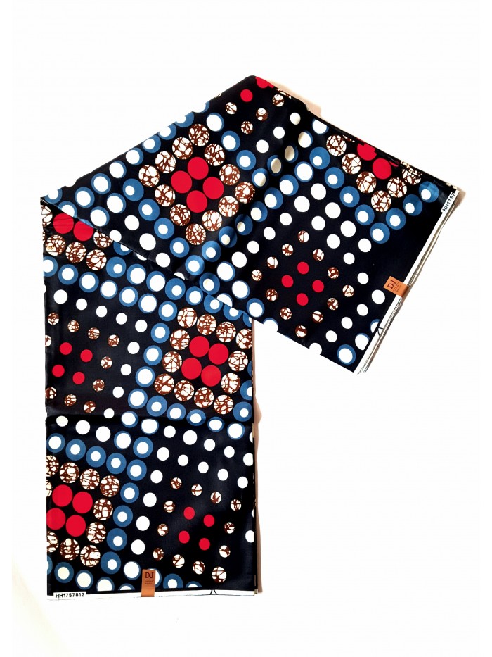 Disco Dots African Print Fabric