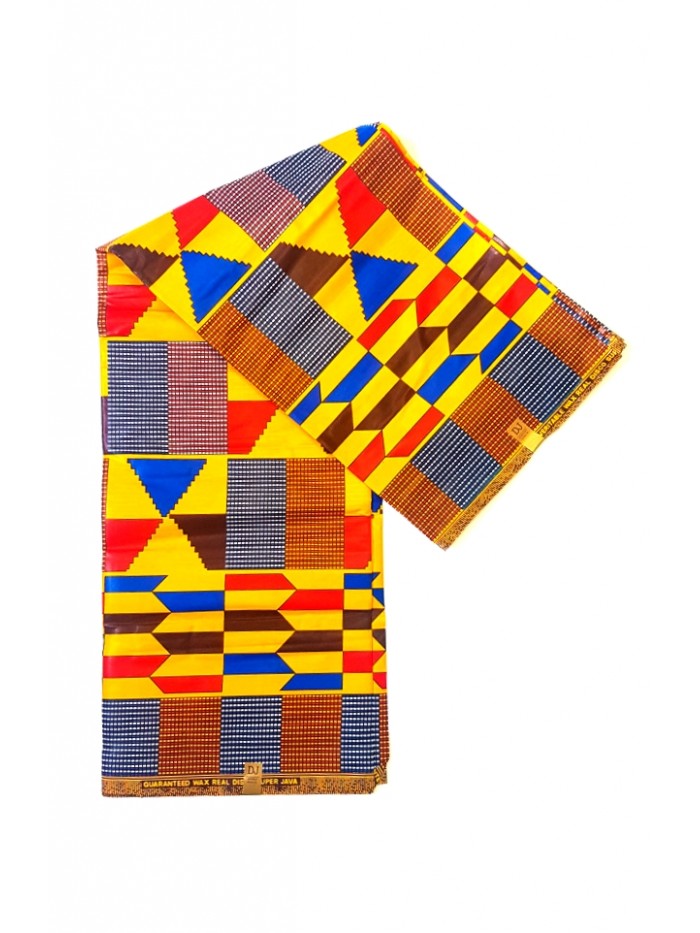 color kente African Print Fabric