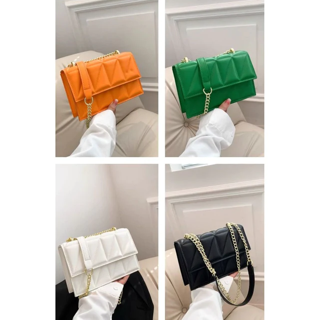 Flap Chain Crossbody Handbag