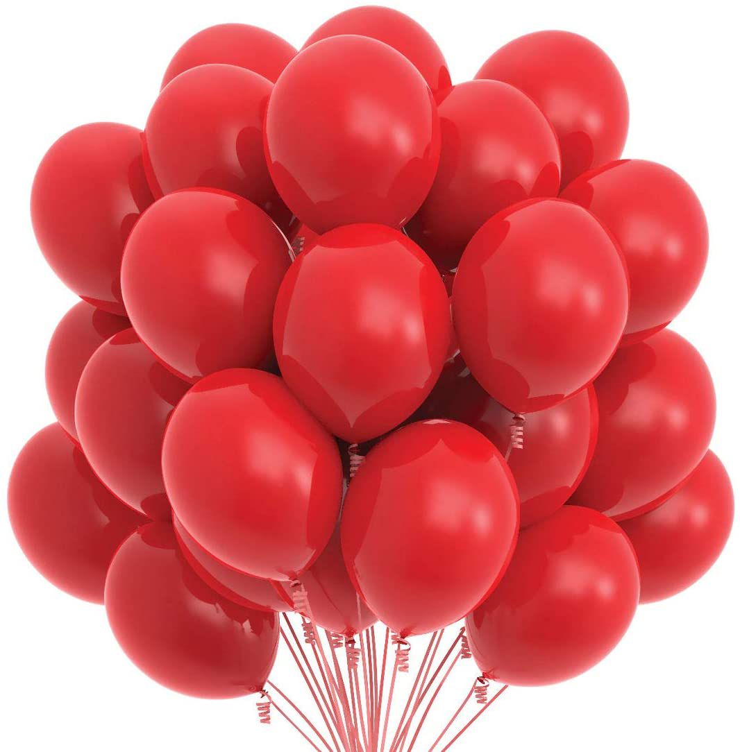 Balloons - Set of 50 - Red