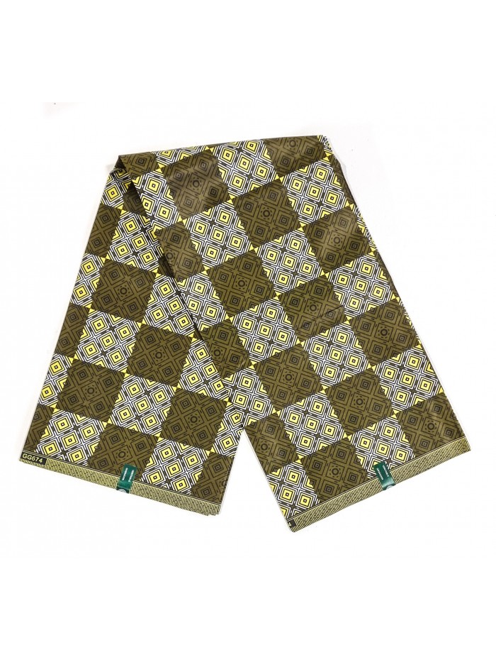 Adiba Square Polyester African Print Fabric