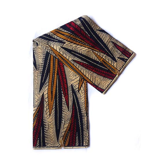 Feather African Print Fabric