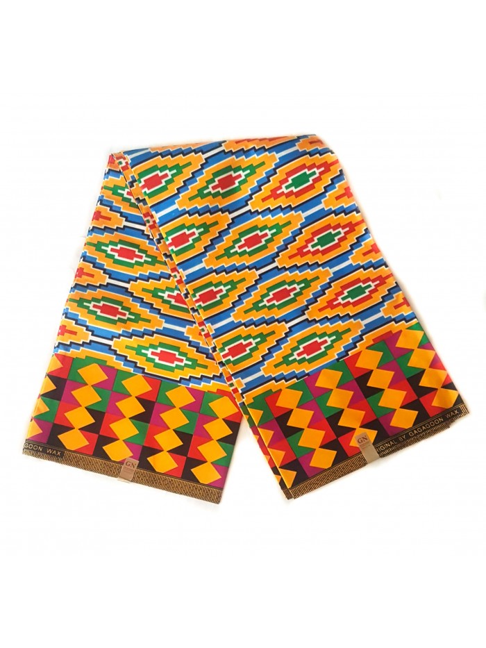 Ubuntu Kente African Print Fabric Poly