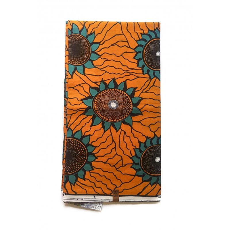 Sunflower African Print Fabric