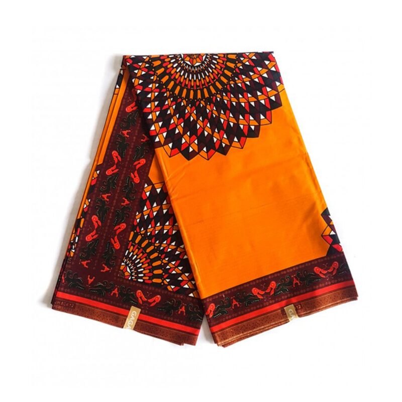 Exa African Print Fabric Poly
