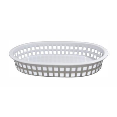 Regent Catering Plastic Serving Basket Oval White