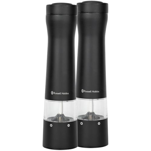Russell Hobbs Illuminated Battery Operated Salt & Pepper Mill Set