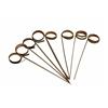 Regent Bamboo Disposable Food Picks Ring 120mm 50pc