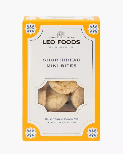 Leo Foods Shortbread Mini Bites, 180g