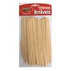 Crazy Crafts Wooden Cutlery Knives 20pc