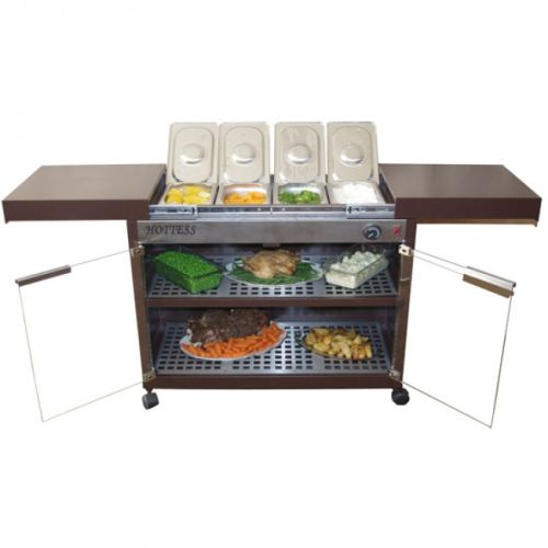 Hottess Premier Food Warmer Trolley
