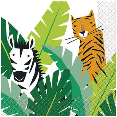 Unique Party Animal Safari Lunch Napkin 16pc