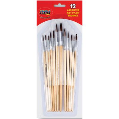 Crazy Crafts Brushes 9251 12pc