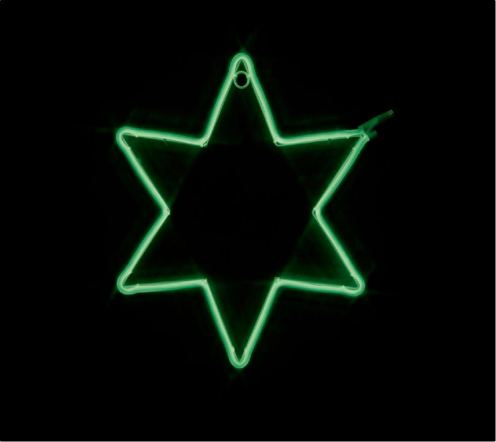 Neon Rope Motive Small Star