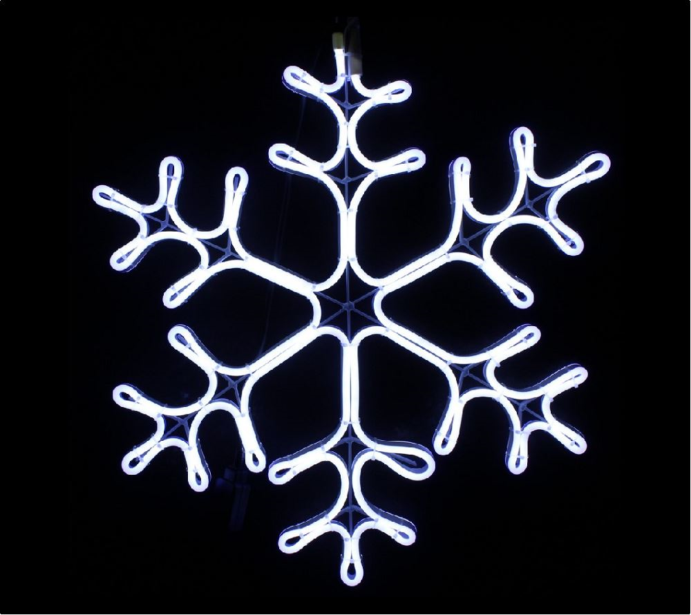 Neon Rope Motive Snowflake