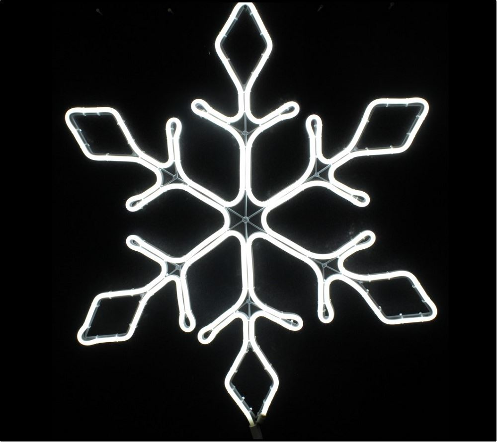 Neon Rope Motive Snowflake