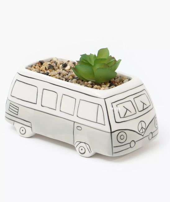 Potted Plant Novelty Bus