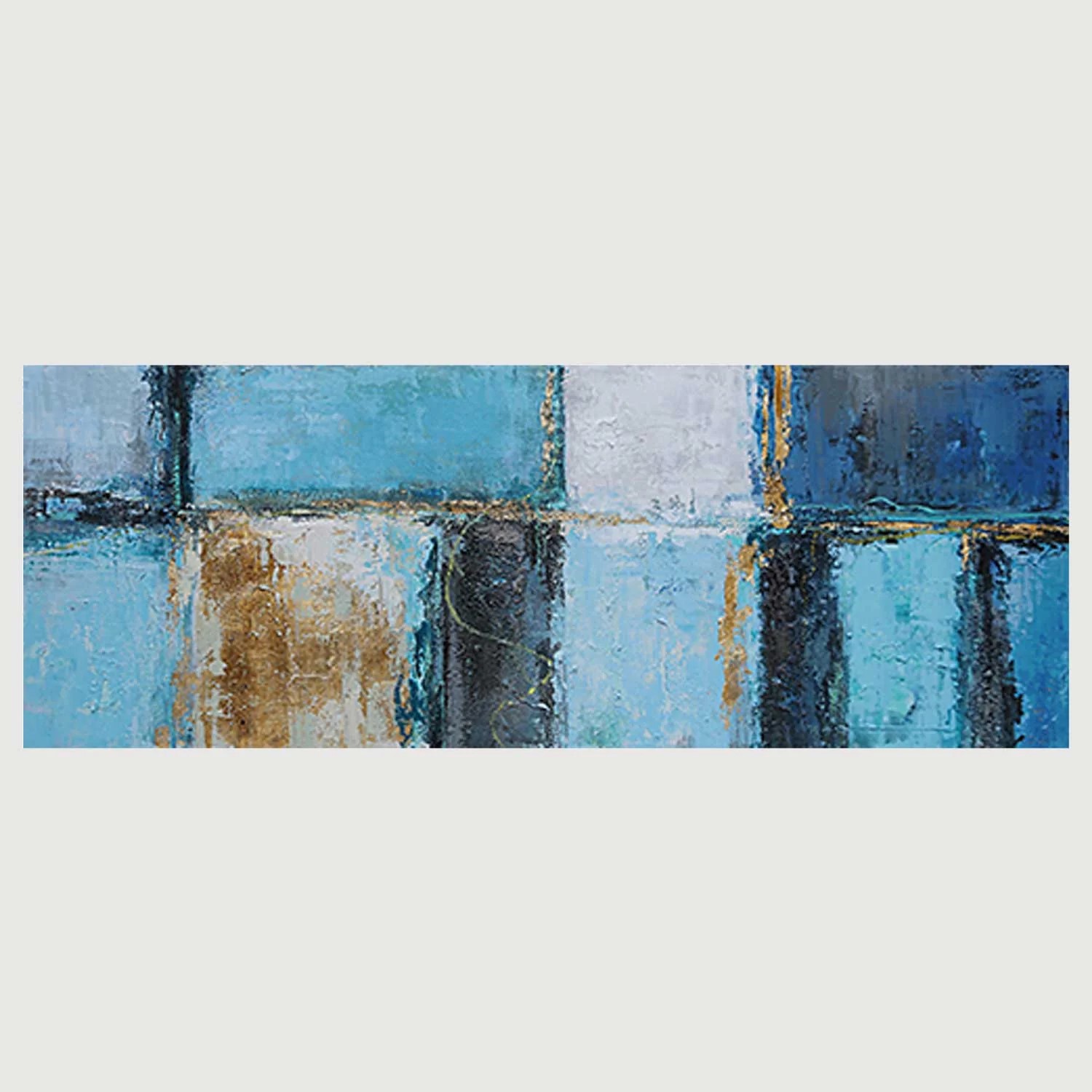 Art ya - blue bricks 150X50