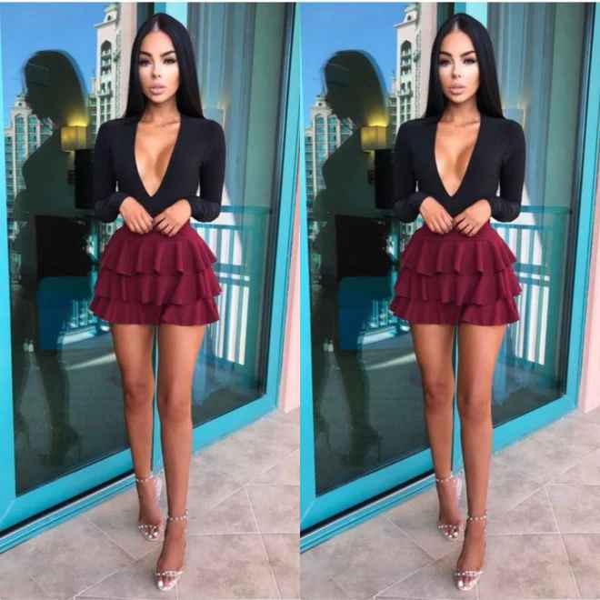 Wavely Mini Skirt