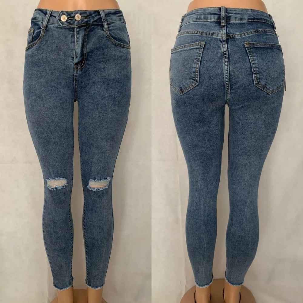 High Waisted Skinny Jeans