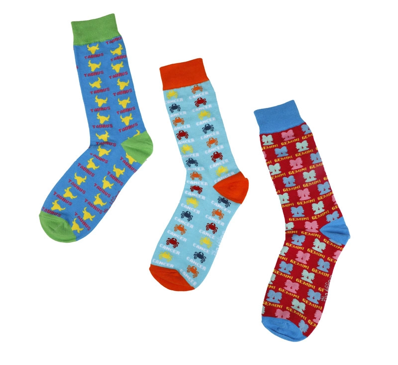Colourful Zodiac Socks