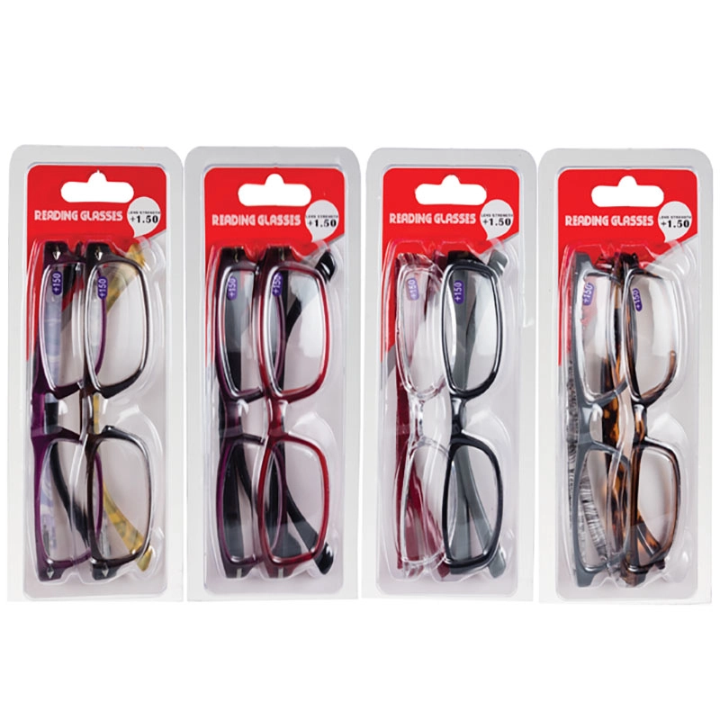 Reading Glasses +1.5 - Twin Pack Assorted