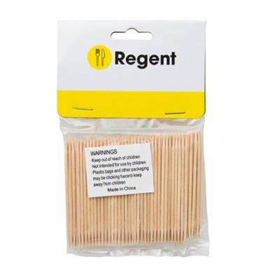 Regent Kitchen Toothpicks Wooden Unwrapped 200pc