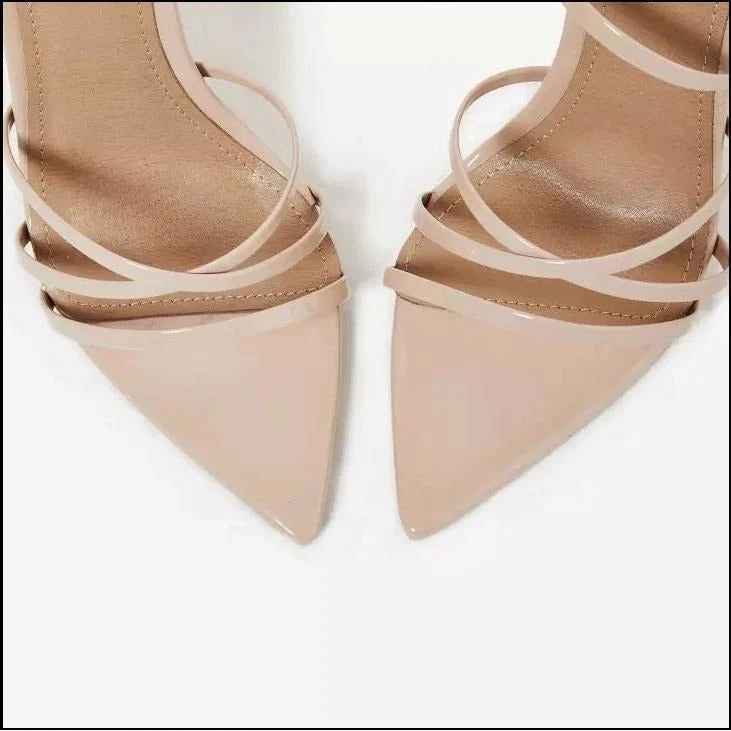 Pumps Ankle Cross Strap Sandals