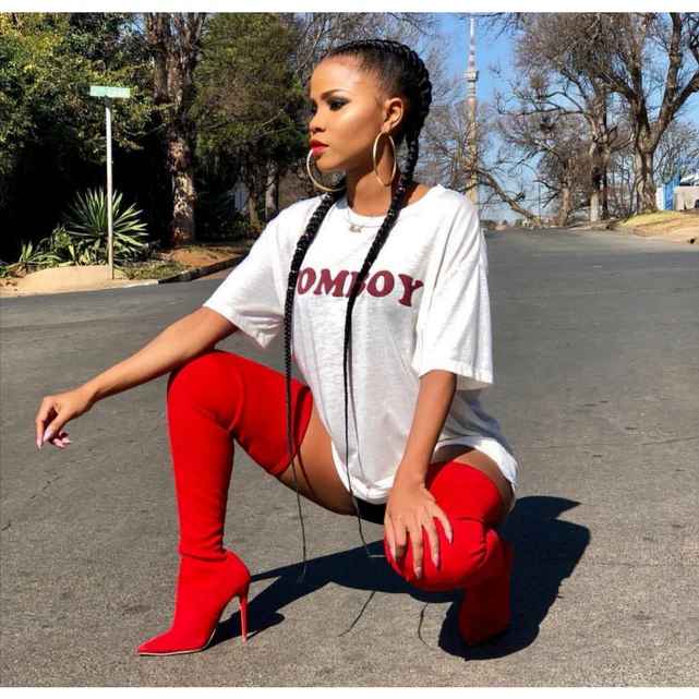 Stretch High Boots