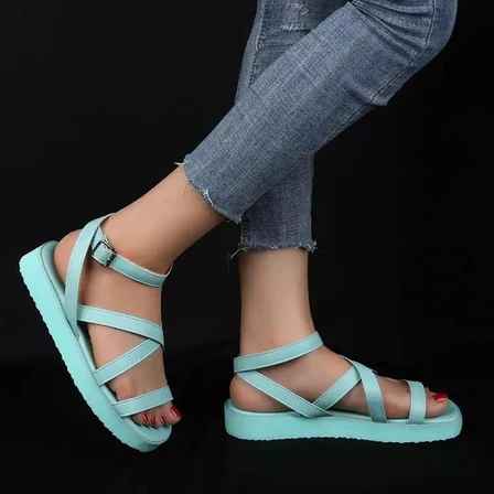 Cross Strap Beach Shoes