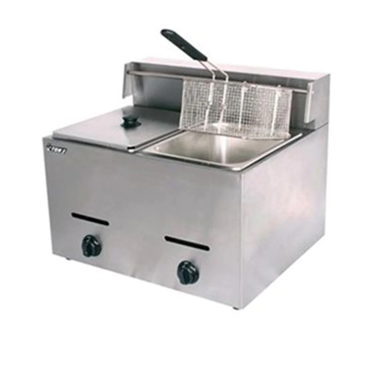 10L Stainless Steel Double Gas Fryer -