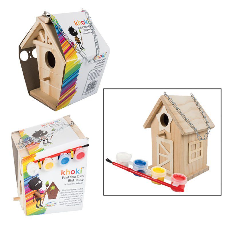 Art and Craft Paint Your Own Bird House