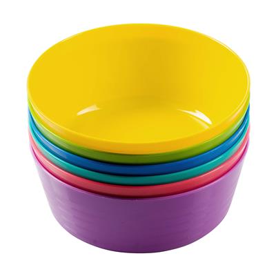 Contour Housewares Kiddies Rainbow Bowl 6pc