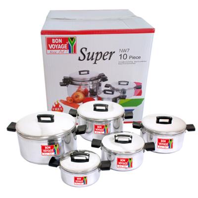 Bon Voyage NW7 Pot Set & Bakelid 10pc