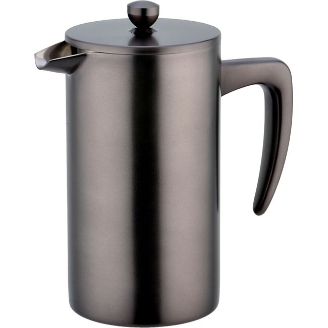 Regent Sidamo 8 Cup Double Walled Stainless Steel Coffee Plunger, 1 Litre
