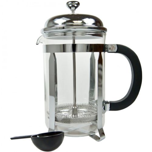 Regent 3 Cup Chrome & Pyrex Coffee Plunger