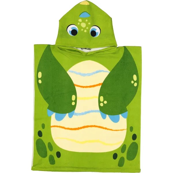 Dinosaur hooded beach towel